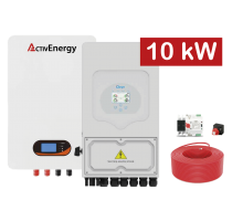 Система безперебійного живлення 10,0 кВт (інвертор) + 5,2 кВт·г (LiFePO4 акумулятор) + автоматика + впровадження