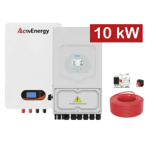 Система безперебійного живлення 10,0 кВт (інвертор) + 5,2 кВт·г (LiFePO4 акумулятор) + автоматика + впровадження